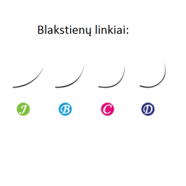 J; B; C; D (0.10-0.25)  2HD Lashes® -              "Soft & light" type. 0.5 g 